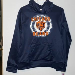 NFL Chicago Bear Teen Girls Sweatshirt Hoodie